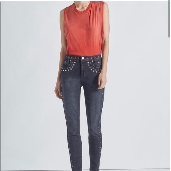 Current Elliot High Waist Ankle Skinny Jeans - Picture 1 of 10